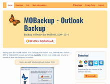 Tablet Screenshot of mobackup.com